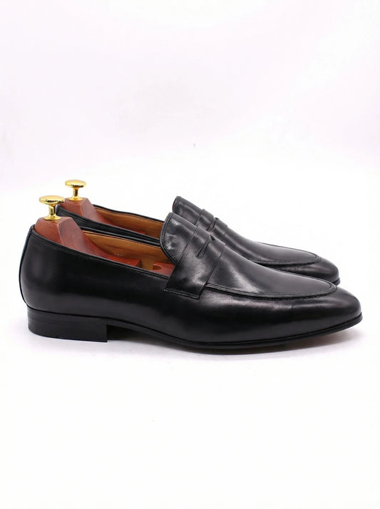 Stonebrook Studio - StonebrookStudio | Men’s Premium Leather Loafers - Black