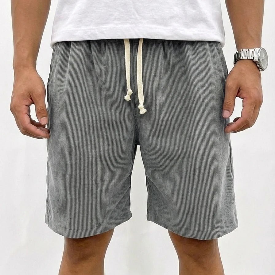 Stonebrook Studio - Stonebrook Studio | Men’s Corduroy Shorts Stretch Comfort Casual Straight Fit