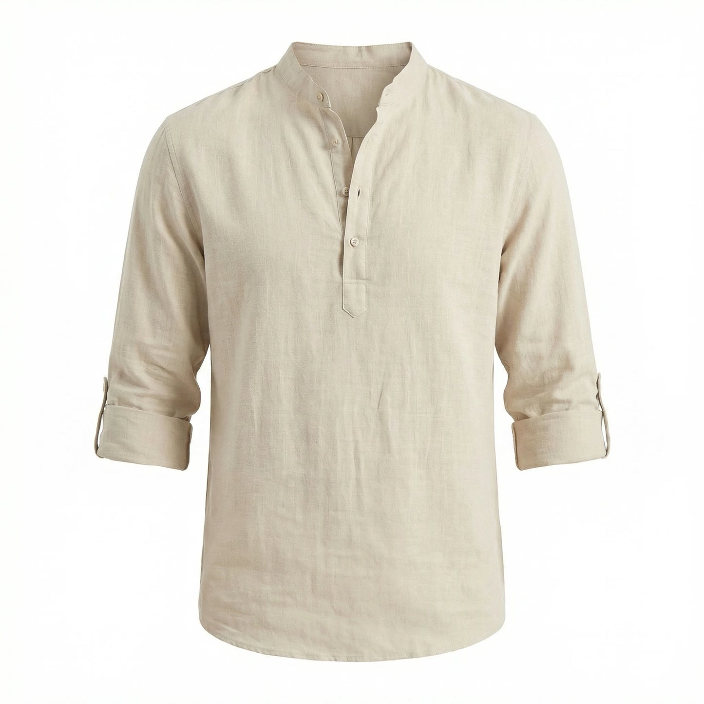 Stonebrook Studio - Stonebrook Studio | Men’s Breathable Linen Shirt - Lightweight Long Sleeve Casual Wear