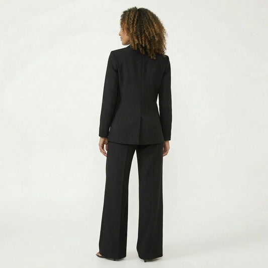 Stonebrook Studio - Stonebrook Studio | Women’s Two Piece Suit Elegant Deep V Jacket Set