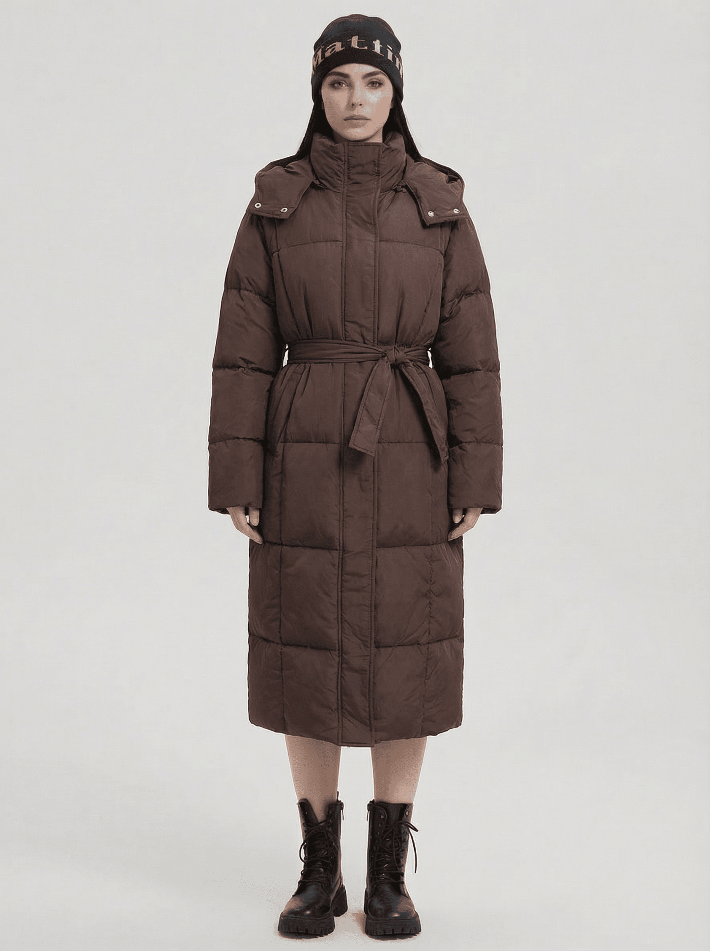 Stonebrook Studio - StonebrookStudio | Women’s Water - Resistant Puffer Jacket – Longline Adjustable Waist