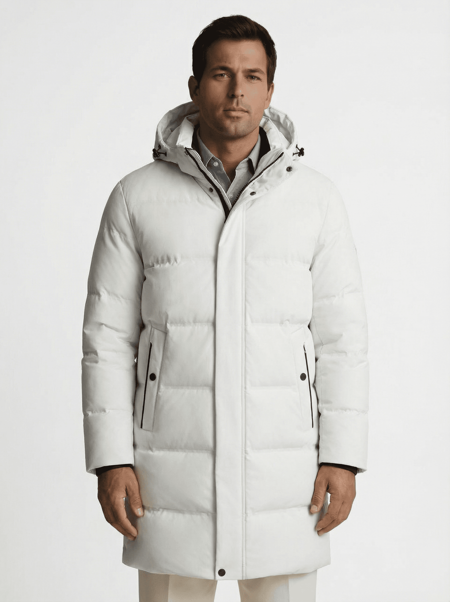 Stonebrook Studio - StonebrookStudio | Men’s Premium Winter Down Parka – Hooded Insulated Coat