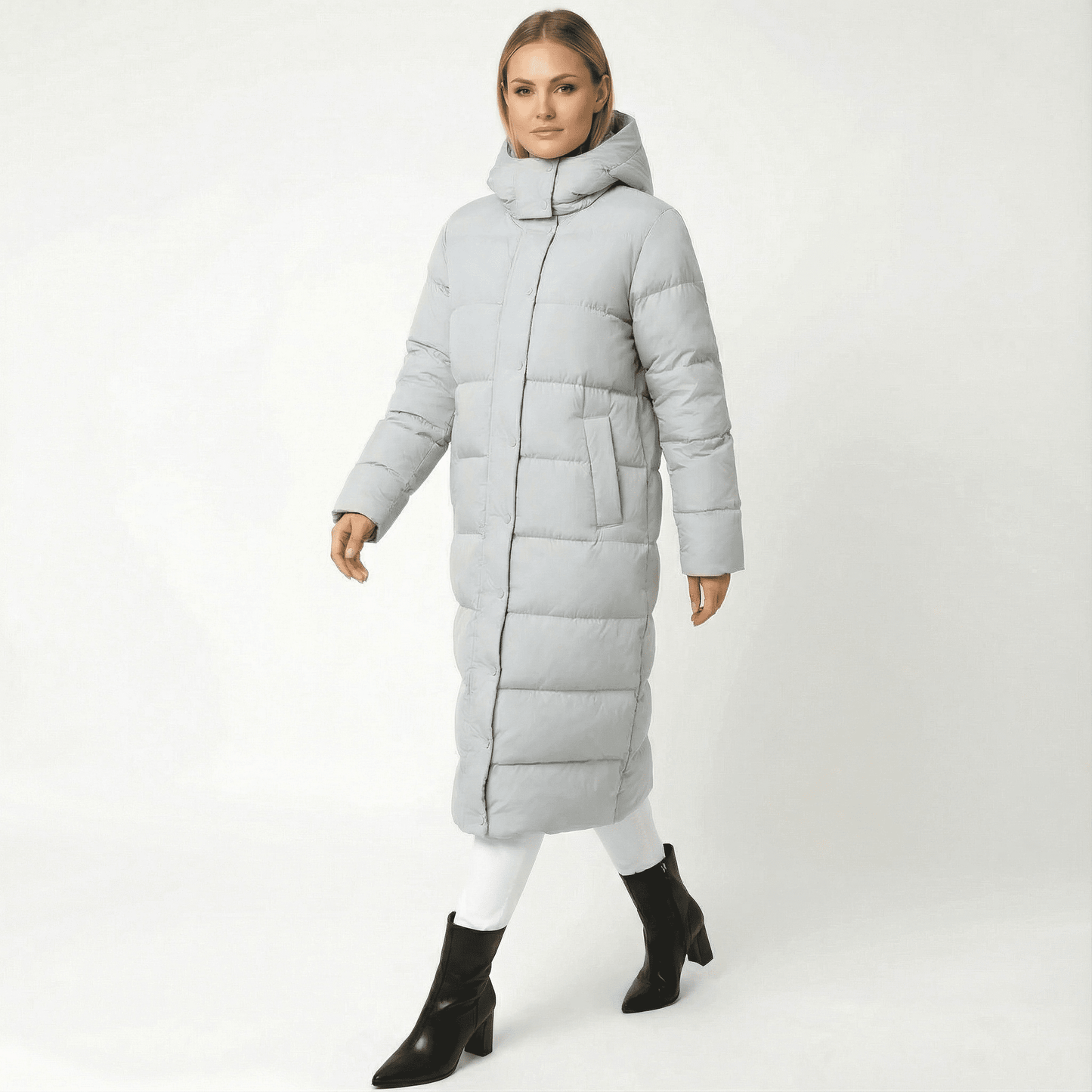 Stonebrook Studio - StonebrookStudio | Women’s Long Waterproof Puffer Jacket – Hooded Winter Parka