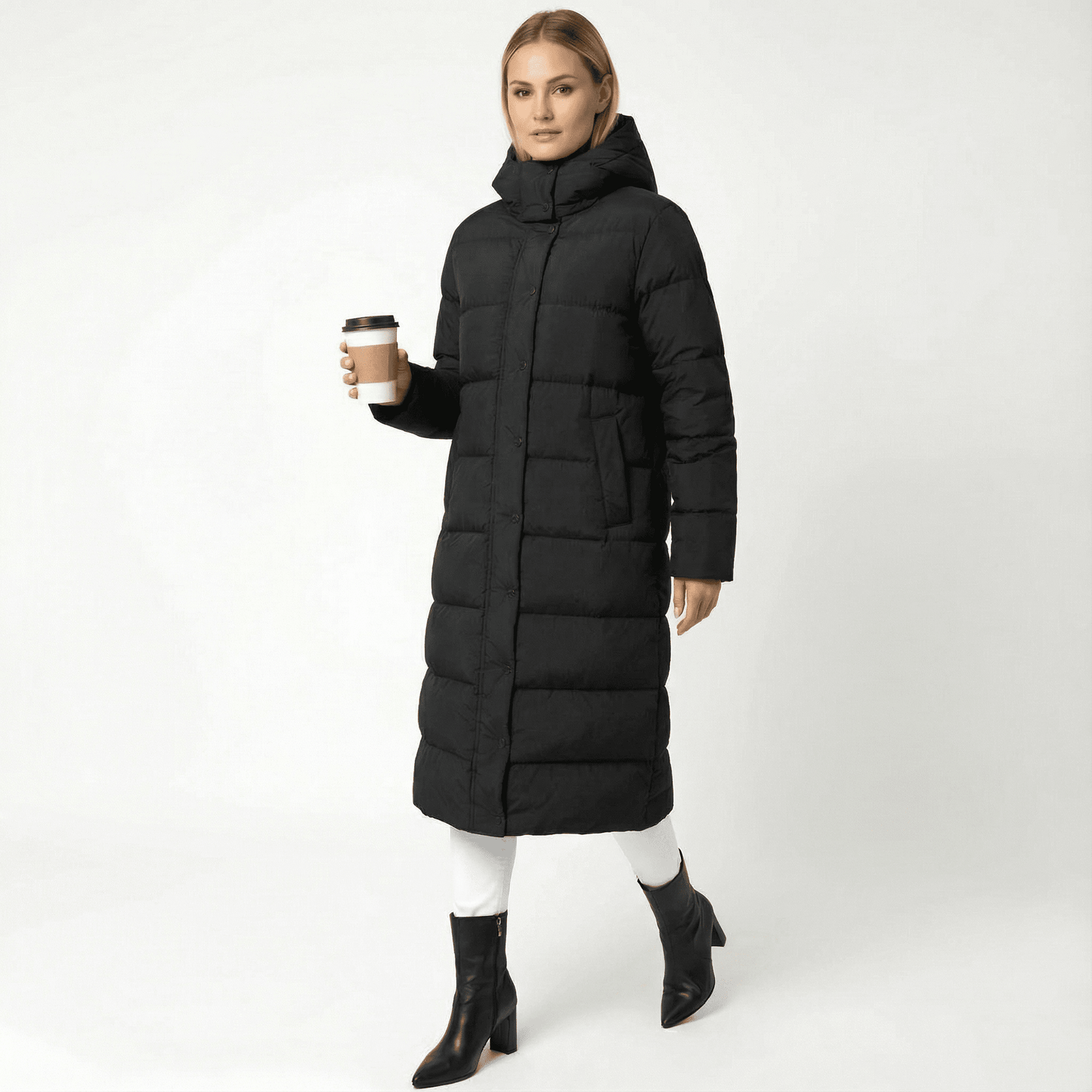 Stonebrook Studio - StonebrookStudio | Women’s Long Waterproof Puffer Jacket – Hooded Winter Parka