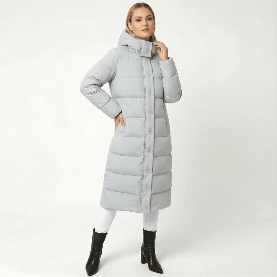 Stonebrook Studio - StonebrookStudio | Women’s Long Waterproof Puffer Jacket – Hooded Winter Parka