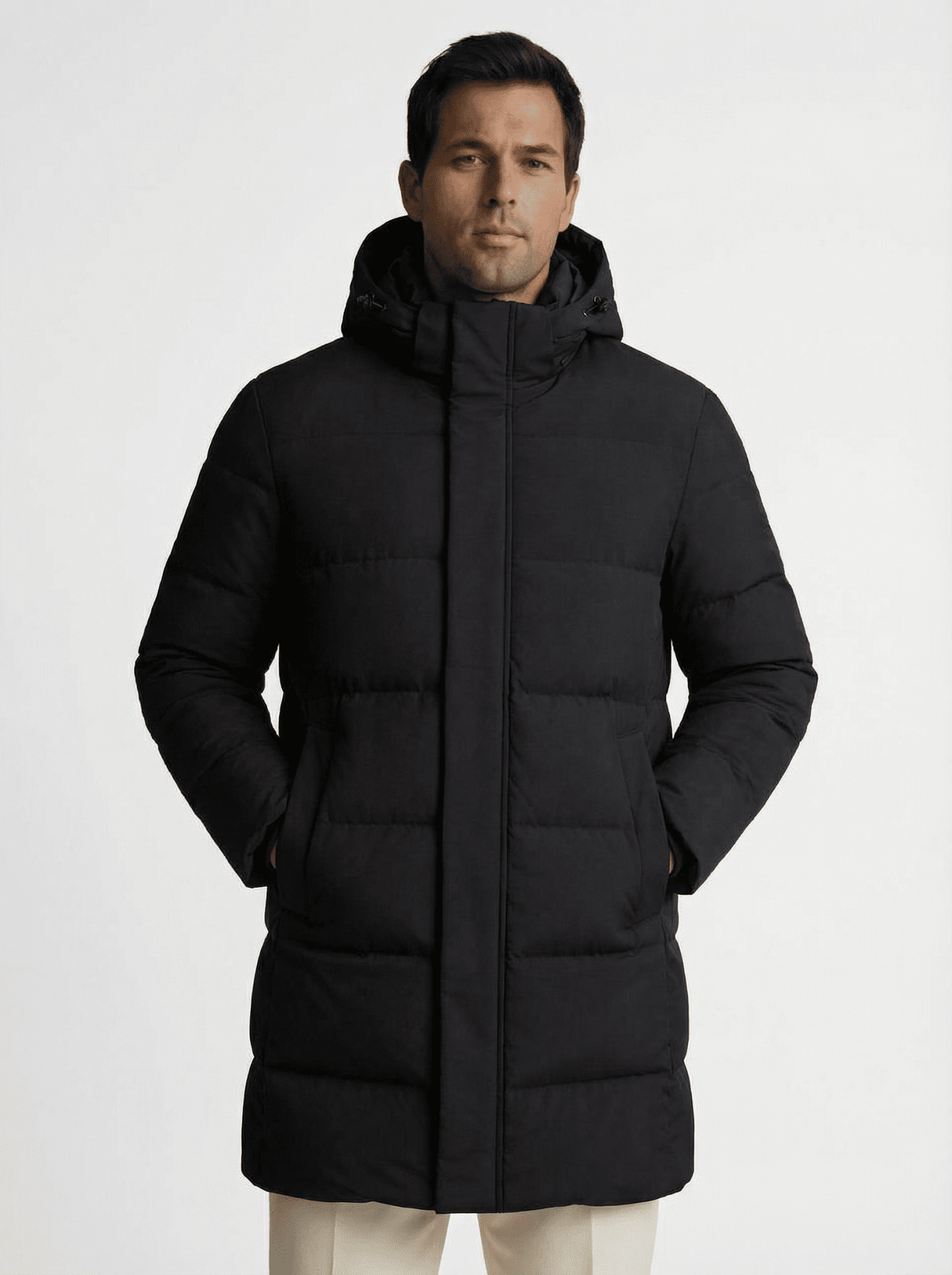 Stonebrook Studio - StonebrookStudio | Men’s Premium Winter Down Parka – Hooded Insulated Coat