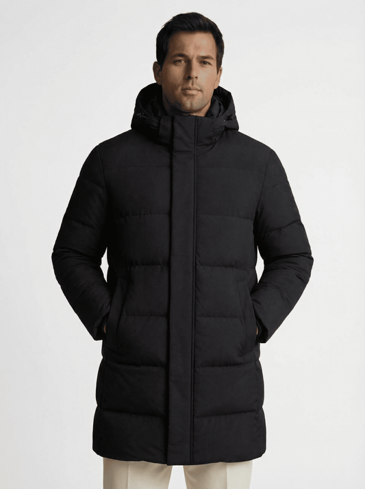 Stonebrook Studio - StonebrookStudio | Men’s Premium Winter Down Parka – Hooded Insulated Coat