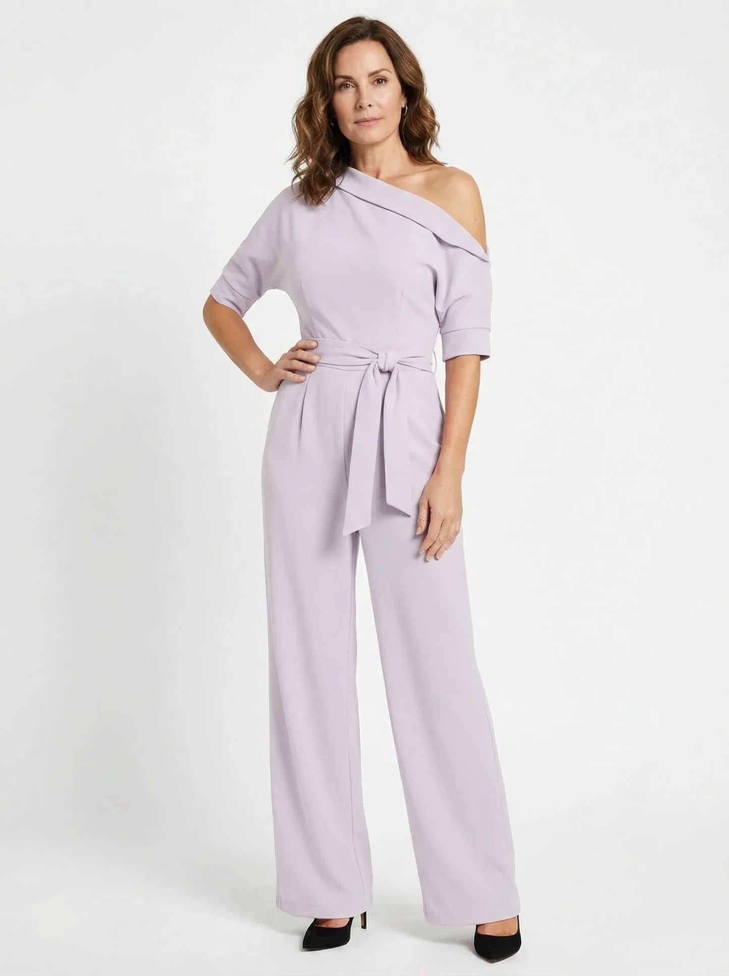 Stonebrook Studio - StonebrookStudio | Women’s Luxury Playsuit - Timeless Wide Leg Silhouette