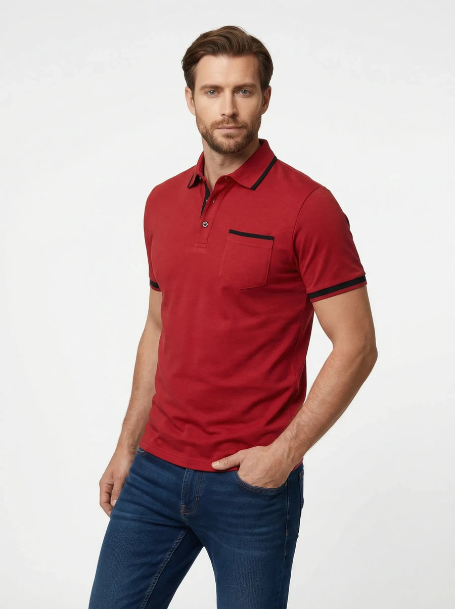 Stonebrook Studio - StonebrookStudio | Men’s Polo Shirt Comfortable Short Sleeve - Casual