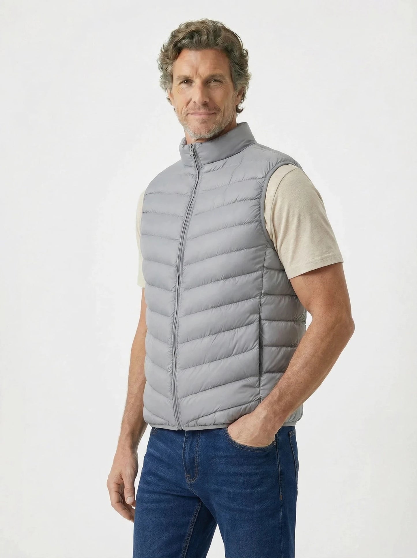 Stonebrook Studio - StonebrookStudio | Men’s Classic Sleeveless Vest - Lightweight Quilted Gilet