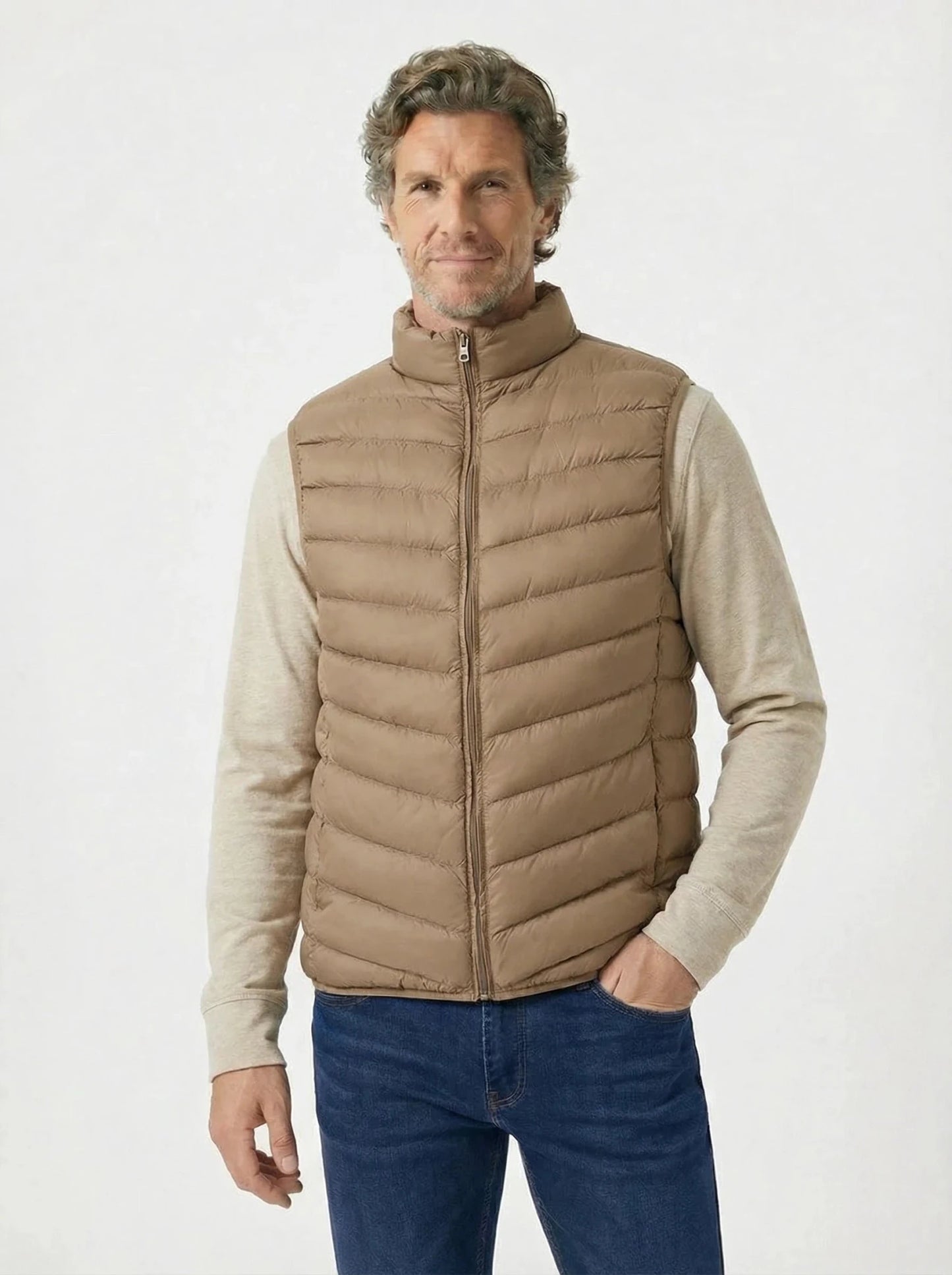 Stonebrook Studio - StonebrookStudio | Men’s Classic Sleeveless Vest - Lightweight Quilted Gilet