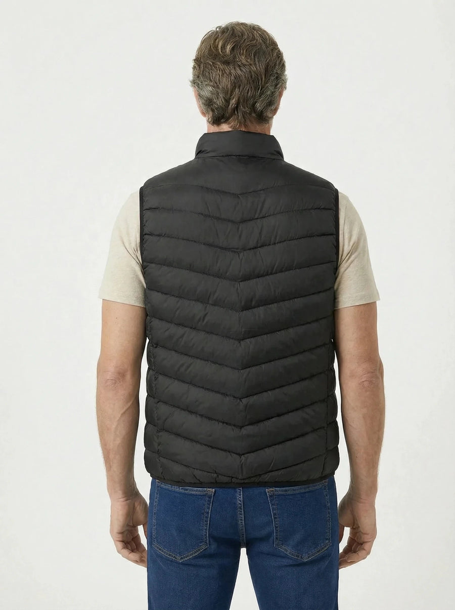 Stonebrook Studio - StonebrookStudio | Men’s Classic Sleeveless Vest - Lightweight Quilted Gilet