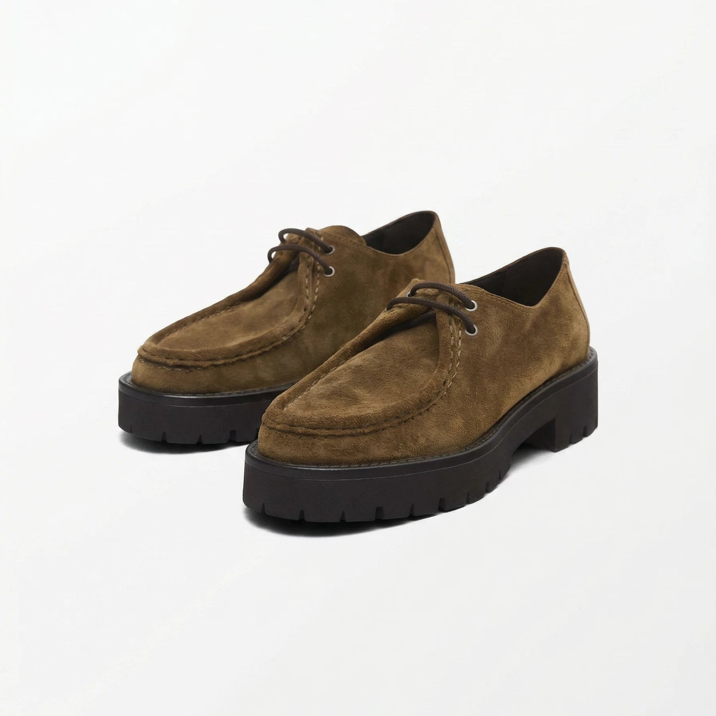 Stonebrook Studio - StonebrookStudio | Men’s Brown Leather Platform Shoes