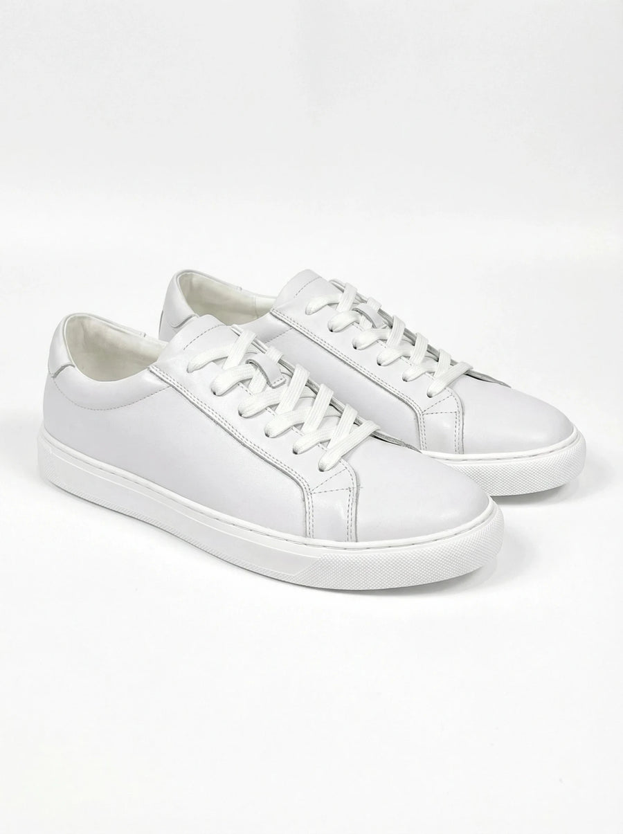 Stonebrook Studio - StonebrookStudio | Leather Lace - Up Smart Trainers