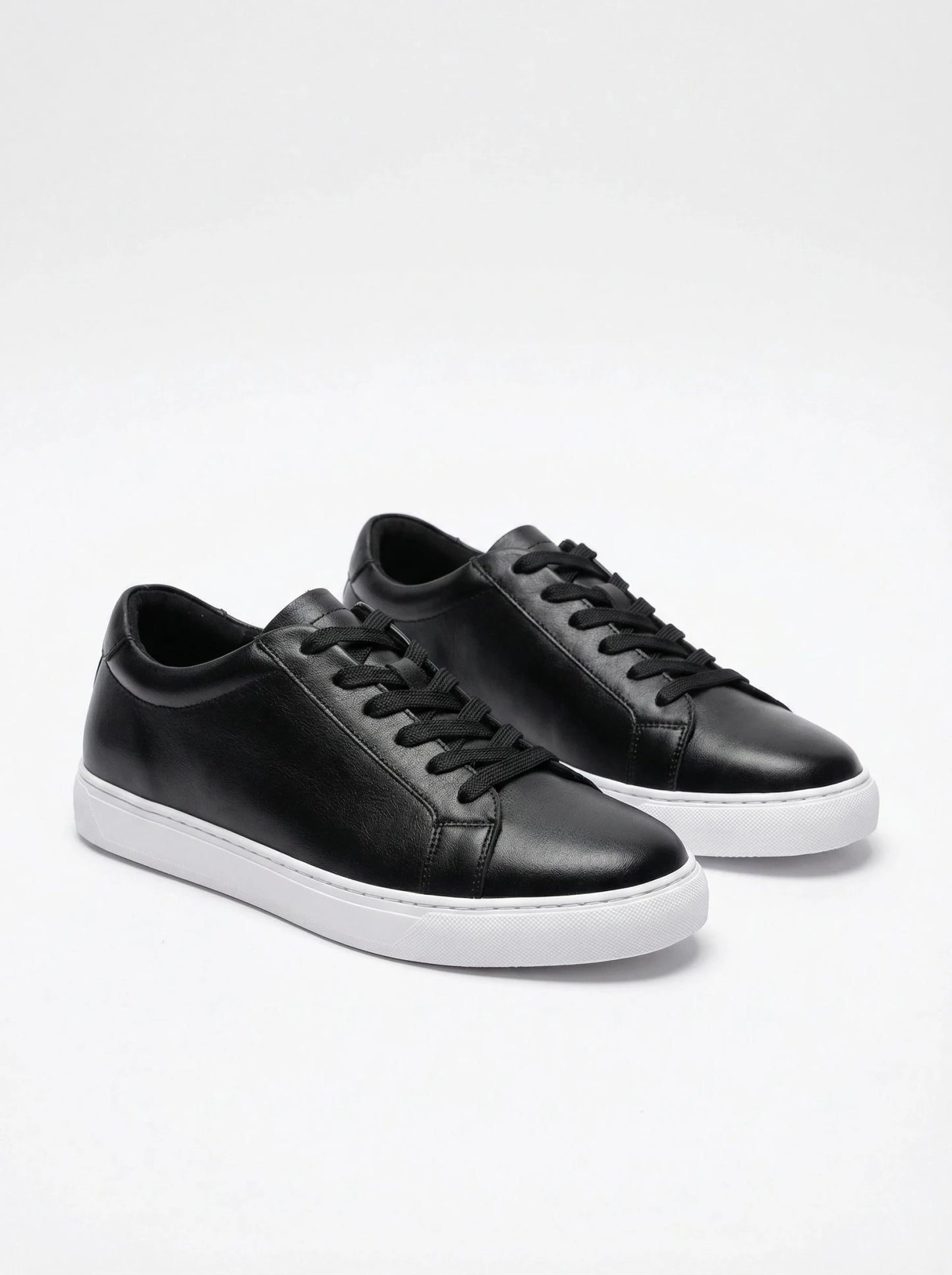 Stonebrook Studio - StonebrookStudio | Leather Lace - Up Smart Trainers