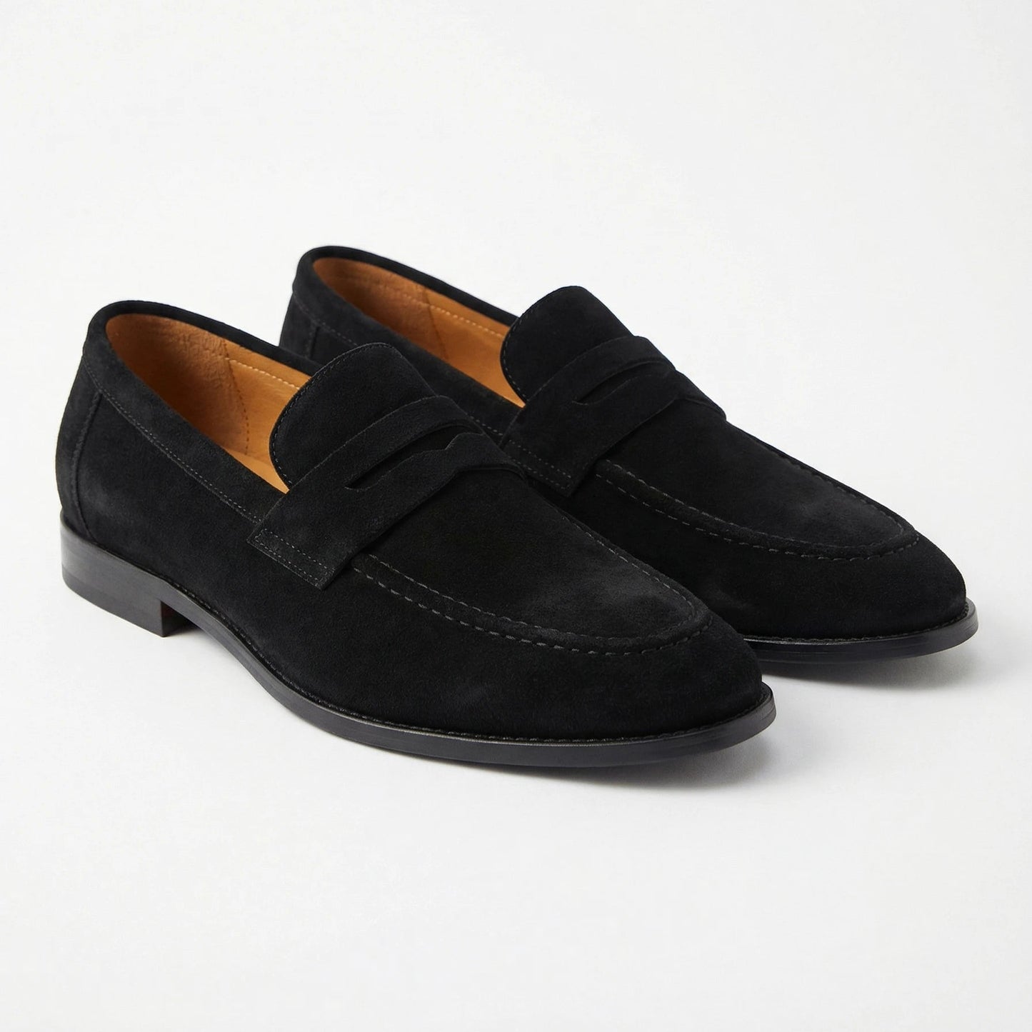 Stonebrook Studio - StonebrookStudio | Men's Suede Penny Loafers - Casual Breathable Slip - On