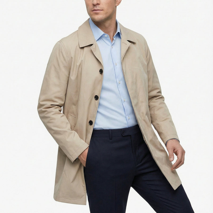 Stonebrook Studio - Stonebrook Studio | Men’s Long Waterproof Raincoat