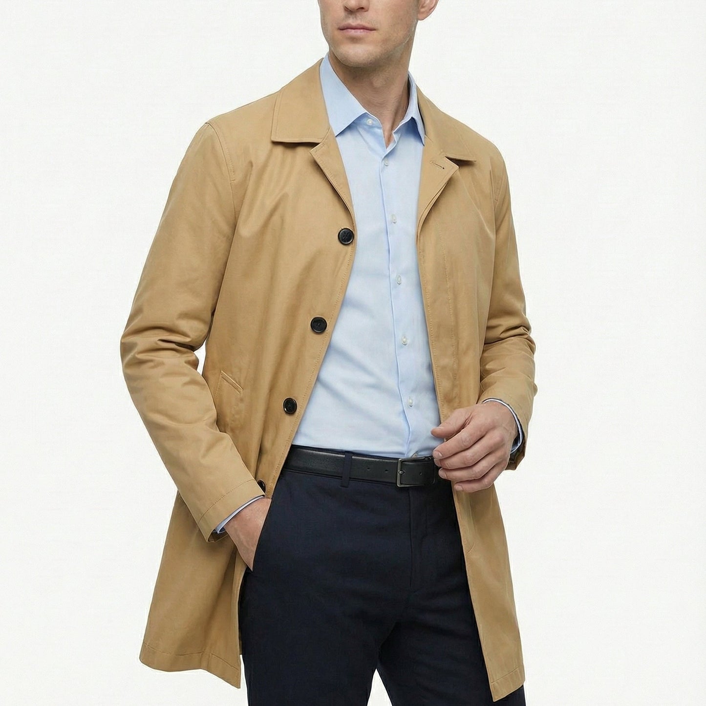 Stonebrook Studio - Stonebrook Studio | Men’s Long Waterproof Raincoat