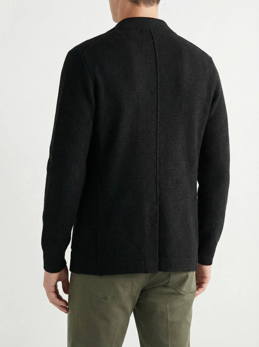 Stonebrook Studio - StonebrookStudio | Men's Lightweight Wool Knitted Blazer