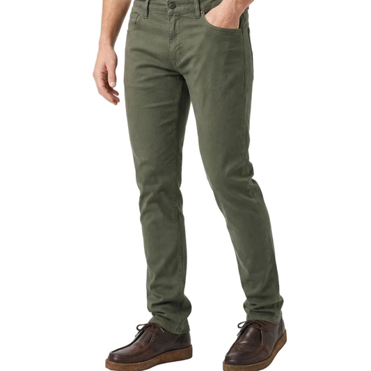 Stonebrook Studio - StonebrookStudio | Men’s Stretch Denim Jeans Structured Comfort Straight Slim Fit