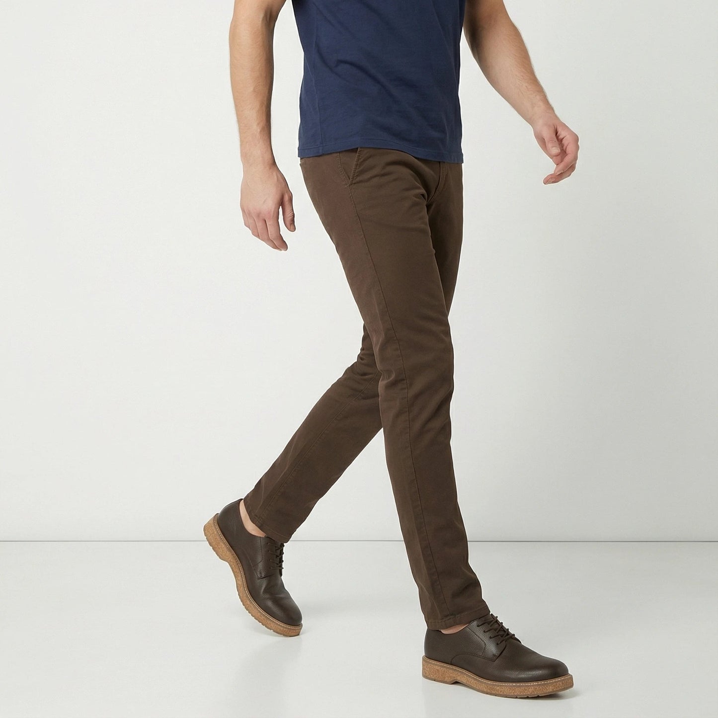 Stonebrook Studio - StonebrookStudio | Men’s Stretch Denim Jeans Structured Comfort Straight Slim Fit