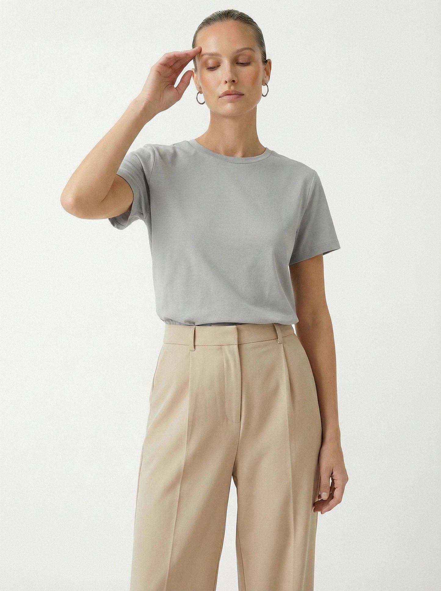Stonebrook Studio - Stonebrook Studio | Women’s 100% Cotton Short Sleeve T-Shirt - Relaxed Fit