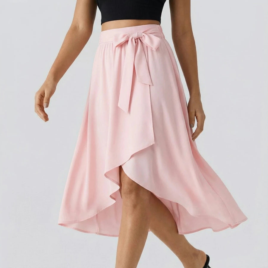 Stonebrook Studio - StonebrookStudio | Women’s High Waisted Midi Casual Skirt