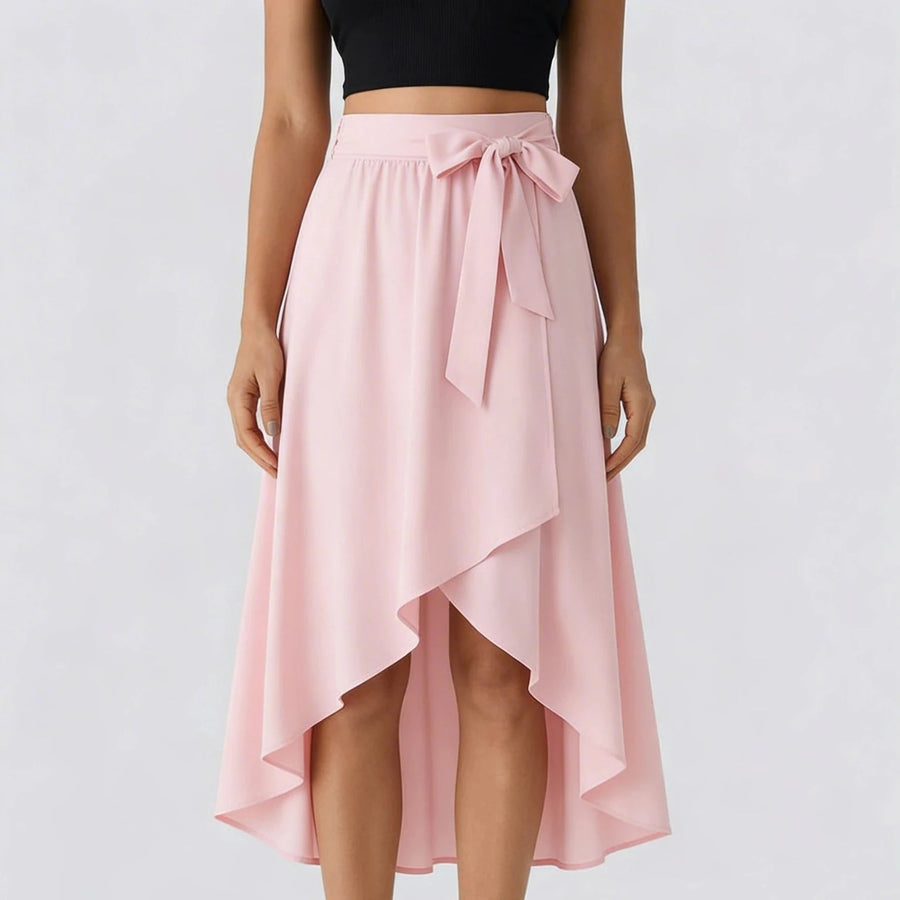 Stonebrook Studio - StonebrookStudio | Women’s High Waisted Midi Casual Skirt