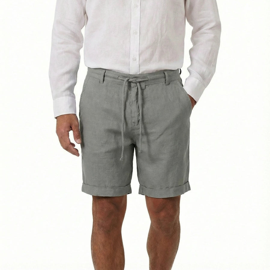 Stonebrook Studio - StonebrookStudio | Men's Drawstring Linen - feel Jogger Chino Shorts