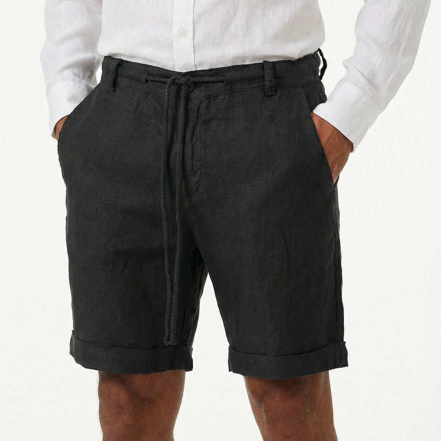 Stonebrook Studio - StonebrookStudio | Men's Drawstring Linen - feel Jogger Chino Shorts