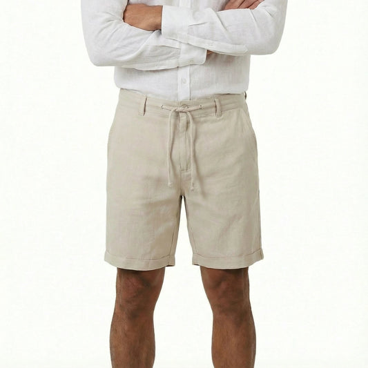 Stonebrook Studio - StonebrookStudio | Men's Drawstring Linen - feel Jogger Chino Shorts