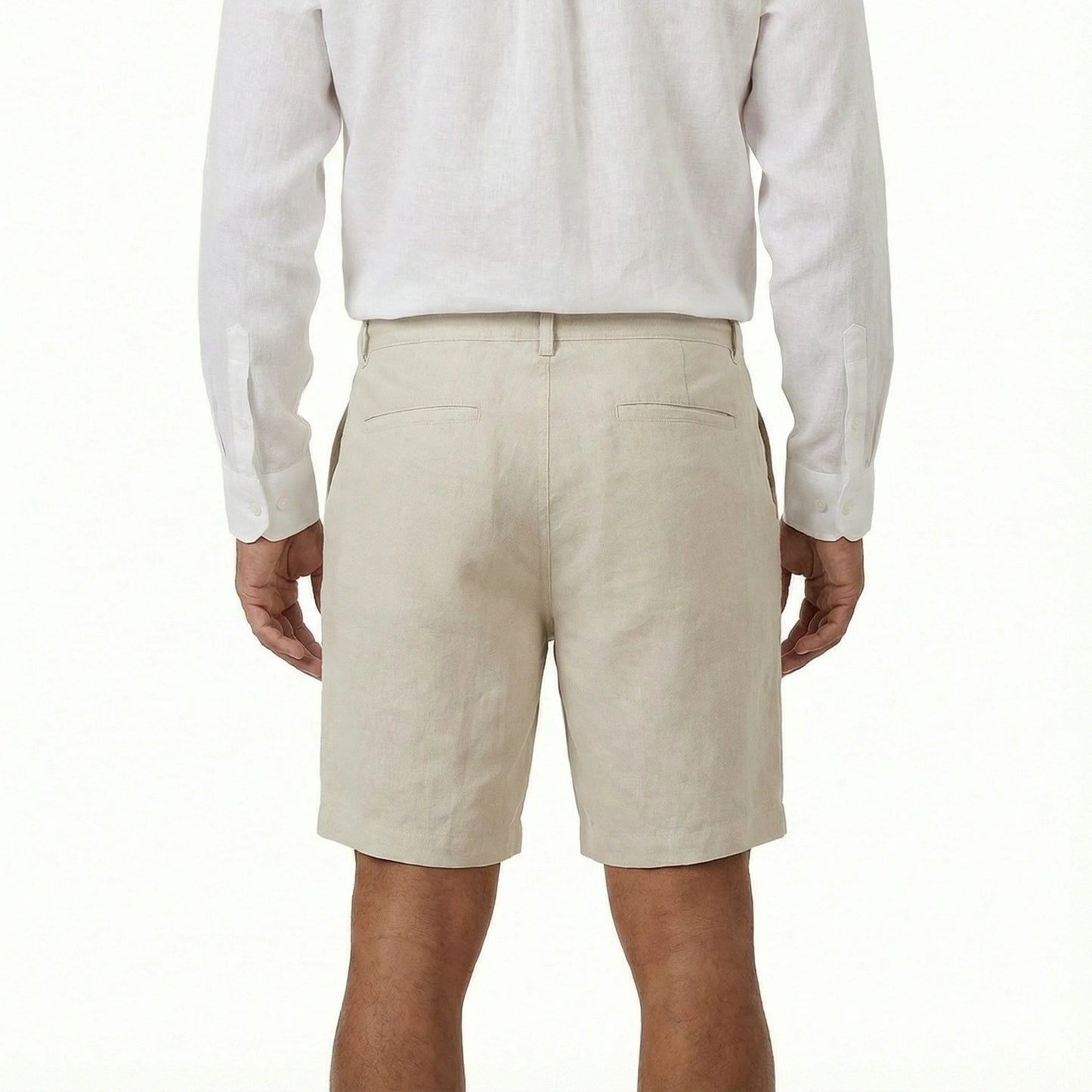 Stonebrook Studio - StonebrookStudio | Men's Drawstring Linen - feel Jogger Chino Shorts