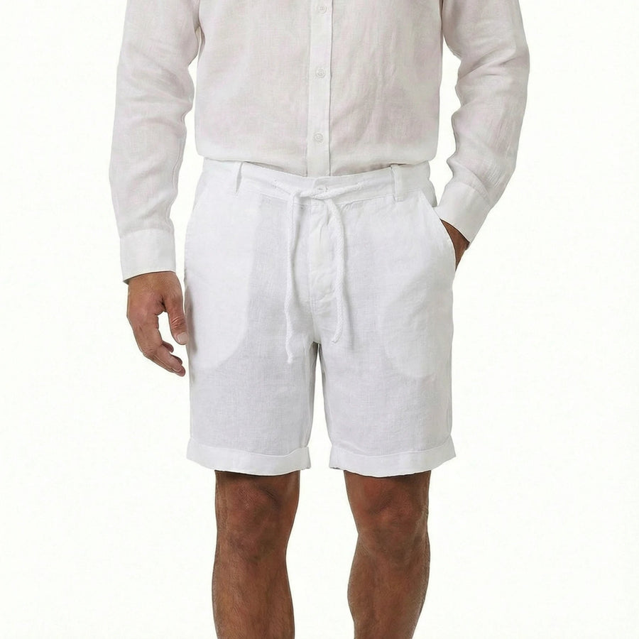 Stonebrook Studio - StonebrookStudio | Men's Drawstring Linen - feel Jogger Chino Shorts