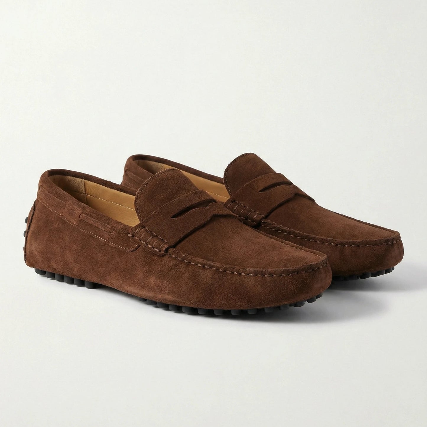 Stonebrook Studio - StonebrookStudio | Men’s Leather Loafers Slip - On Comfort Business Casual
