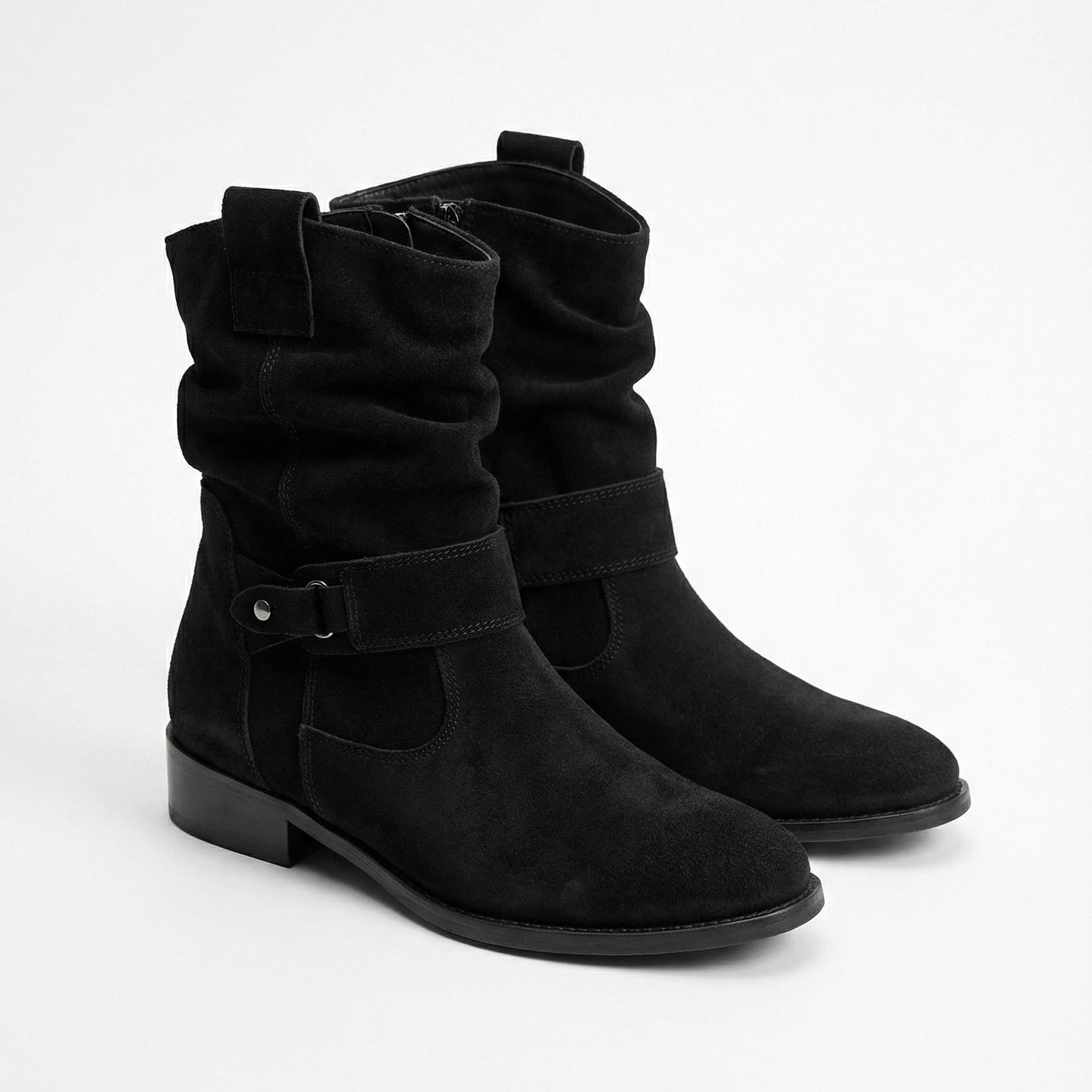 Stonebrook Studio - StonebrookStudio | Women’s Comfortable Short Heel Ankle Boots