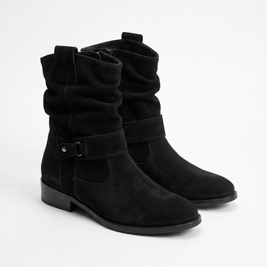 Stonebrook Studio - StonebrookStudio | Women’s Comfortable Short Heel Ankle Boots