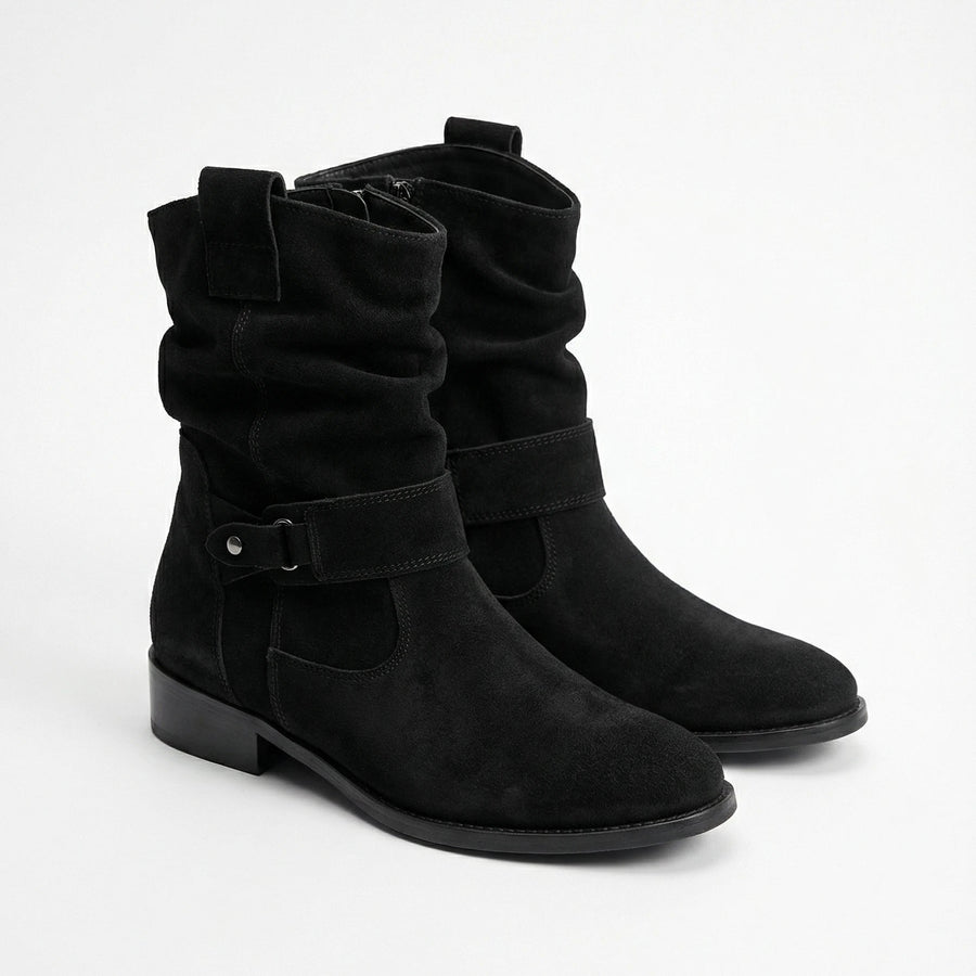 Stonebrook Studio - StonebrookStudio | Women’s Comfortable Short Heel Ankle Boots