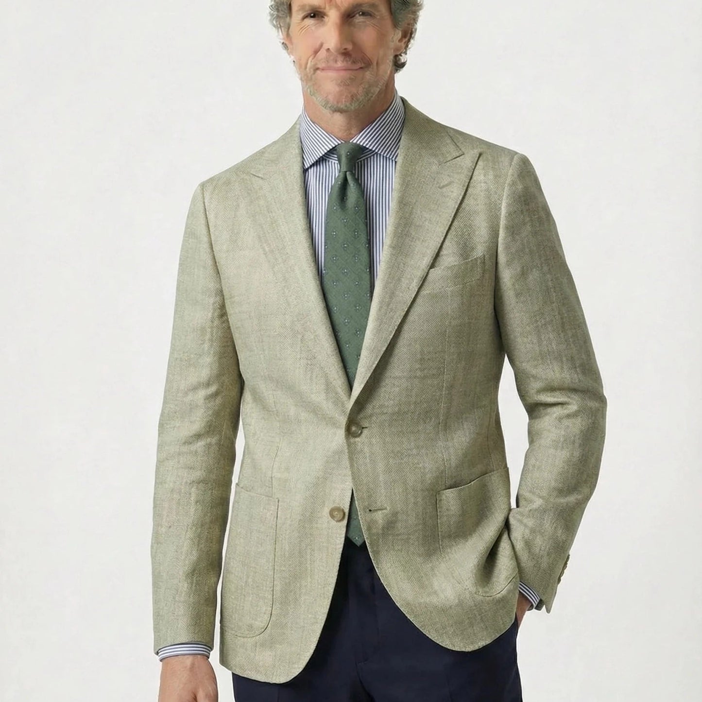 Stonebrook Studio - Stonebrook Studio | Men’s Tailored Blazer – Smart Lightweight Everyday Jacket