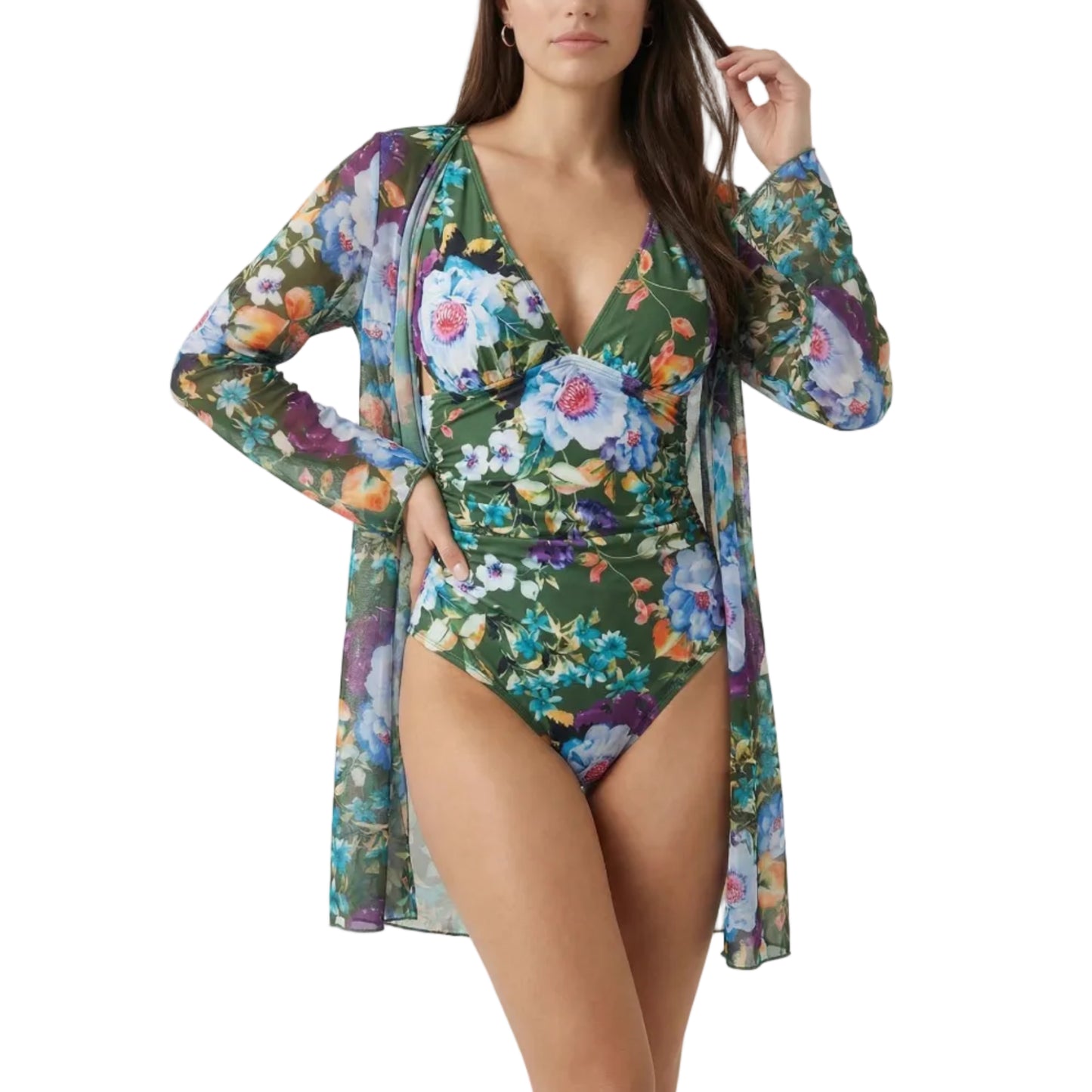 Stonebrook Studio - Stonebrook Studio | Women’s One Piece Floral Swimsuit Set