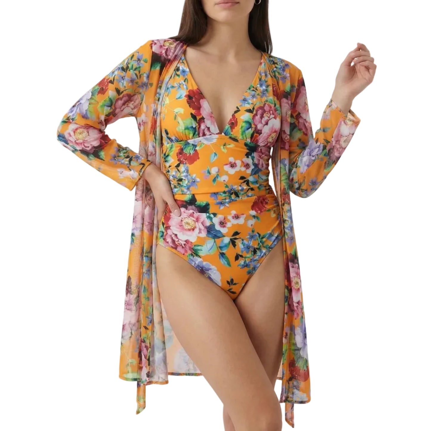 Stonebrook Studio - Stonebrook Studio | Women’s One Piece Floral Swimsuit Set