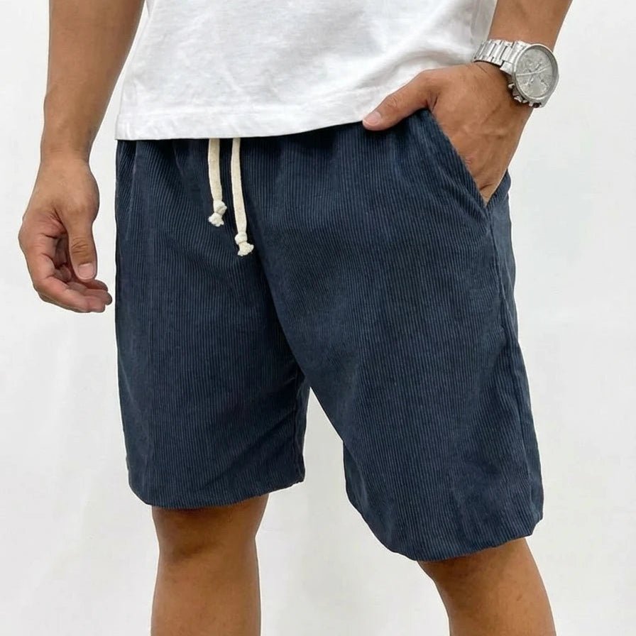 Stonebrook Studio - Stonebrook Studio | Men’s Corduroy Shorts Stretch Comfort Casual Straight Fit