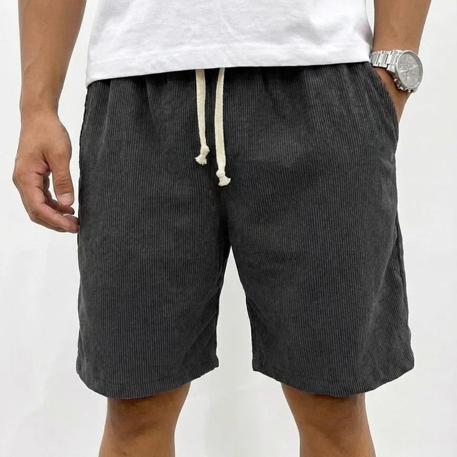 Stonebrook Studio - Stonebrook Studio | Men’s Corduroy Shorts Stretch Comfort Casual Straight Fit
