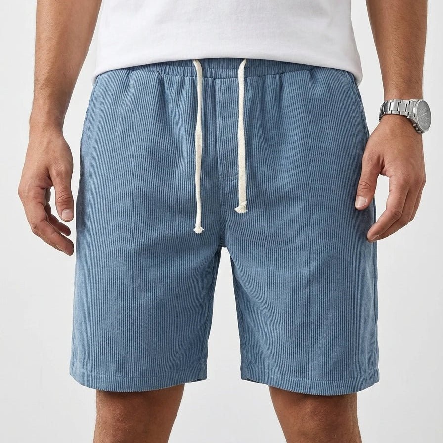 Stonebrook Studio - Stonebrook Studio | Men’s Corduroy Shorts Stretch Comfort Casual Straight Fit