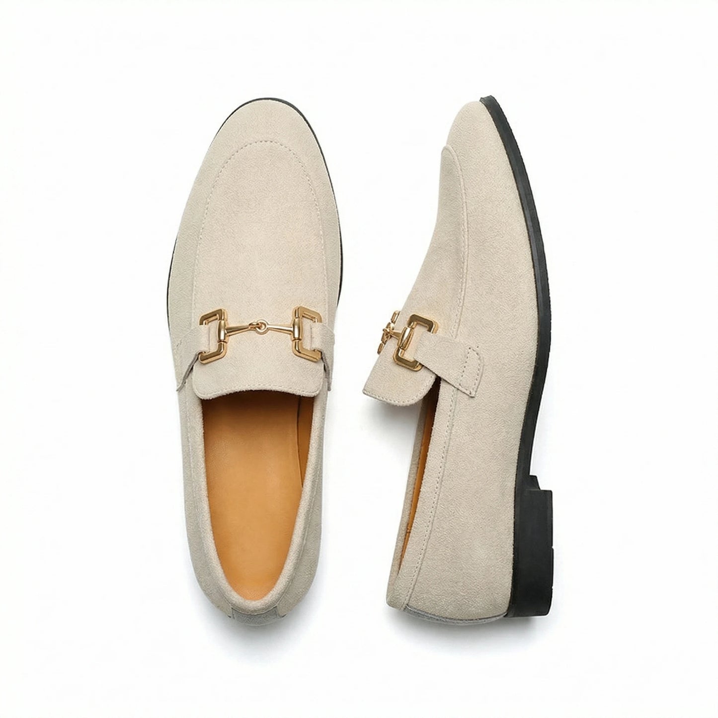 Stonebrook Studio - Stonebrook Studio | Men’s Classic Leather Loafers - Easy Slip - On Comfortable Fit Shoes