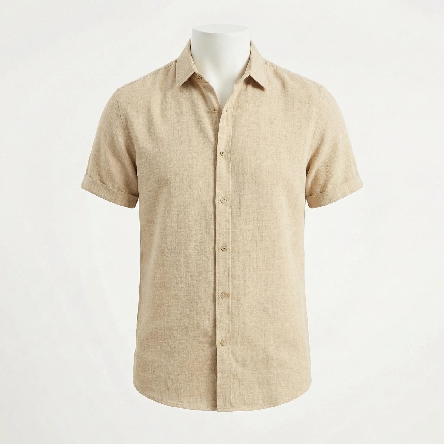 Stonebrook Studio - Stonebrook Studio | Men’s Linen Button - Up Shirt - Breathable Summer Comfort Slim Fit