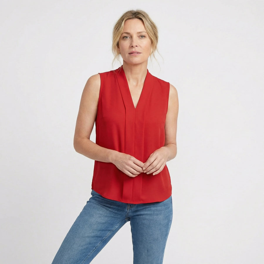 Stonebrook Studio - Stonebrook Studio | Women’s Sleeveless Blouse - Lightweight Stylish Top