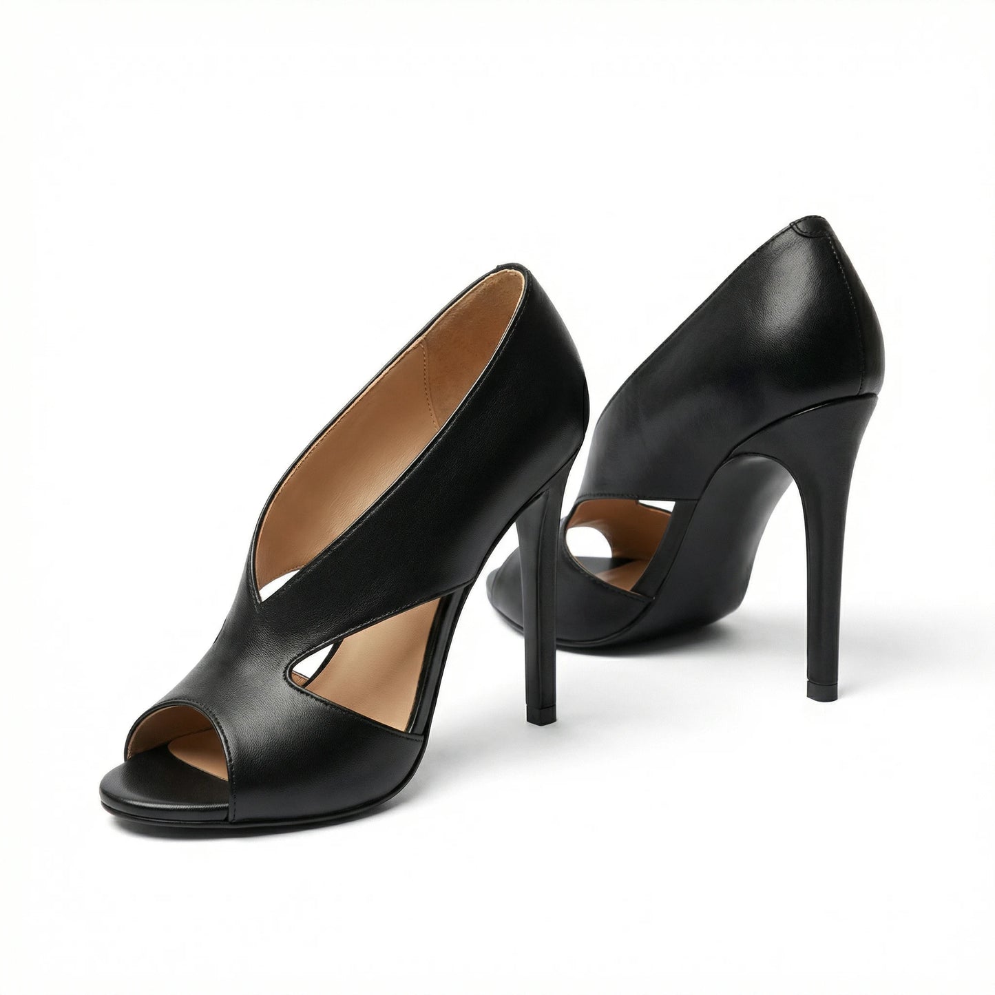 Stonebrook Studio - Stonebrook Studio | Women’s Leather High Heels - Lightweight Comfort Sandals