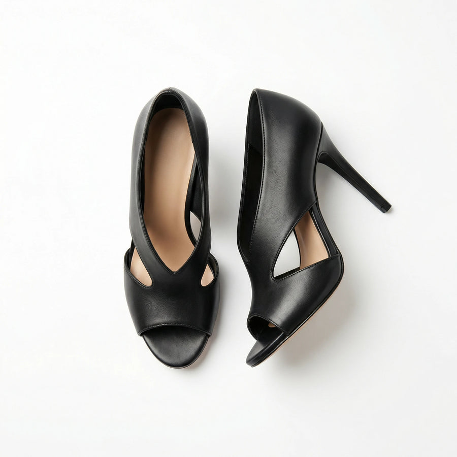 Stonebrook Studio - Stonebrook Studio | Women’s Leather High Heels - Lightweight Comfort Sandals