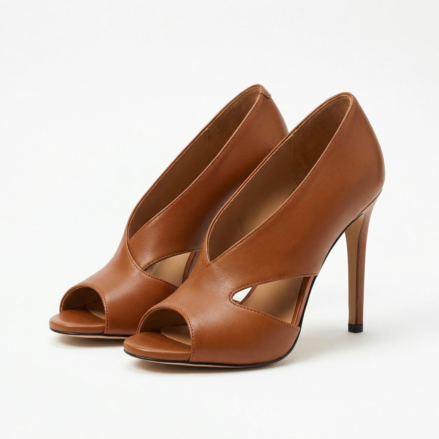 Stonebrook Studio - Stonebrook Studio | Women’s Leather High Heels - Lightweight Comfort Sandals