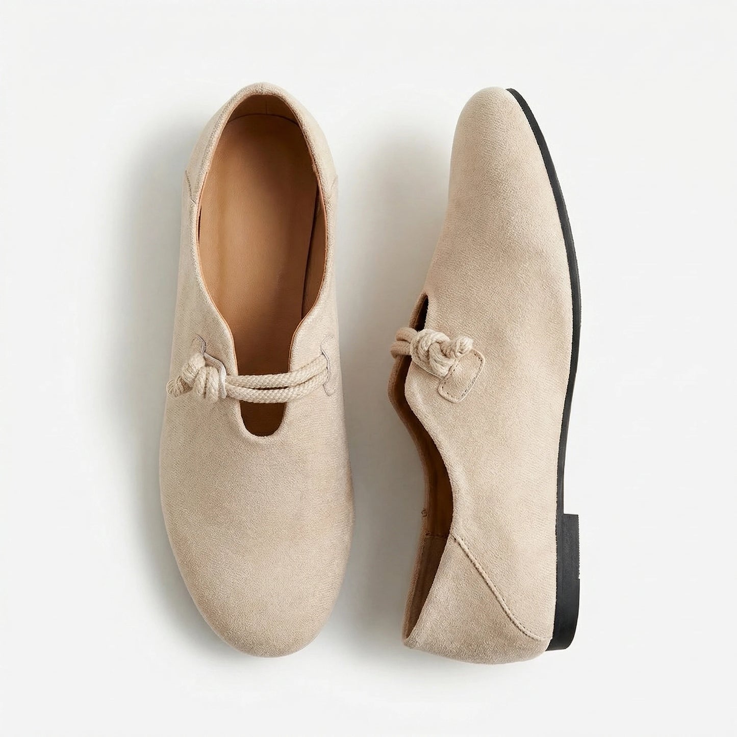 Stonebrook Studio - Stonebrook Studio | Suede Slip - On Loafers Breathable Comfort Flat Shoes